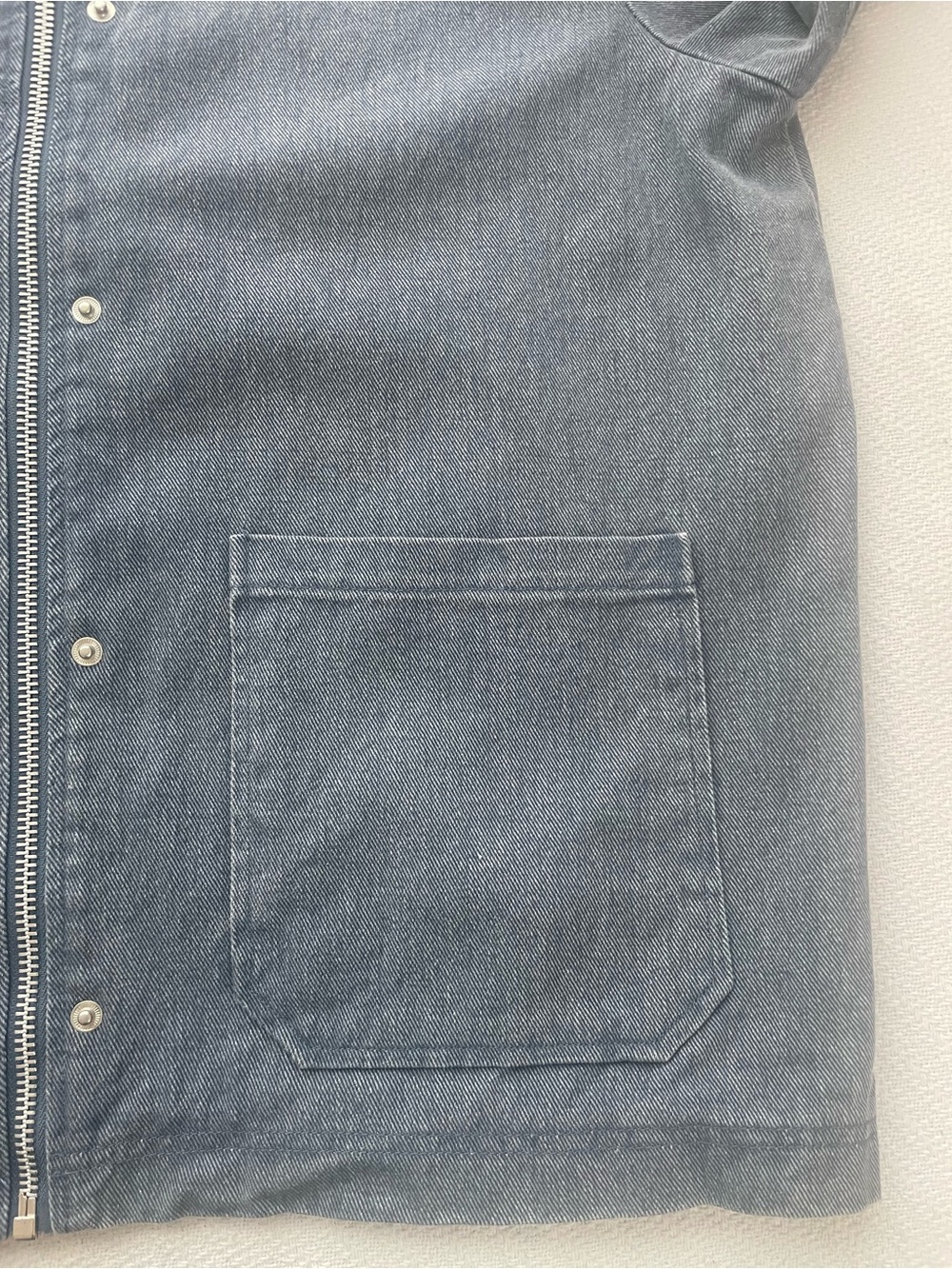 Bagatelle Collection Denim/Corduroy Barn Jacket | Chore Utility Equestrian Ranch - Picture 13 of 16